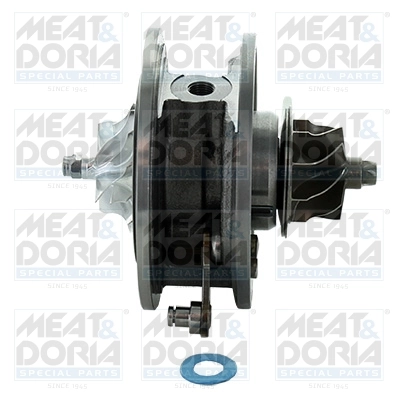 Core assembly, turbocharger